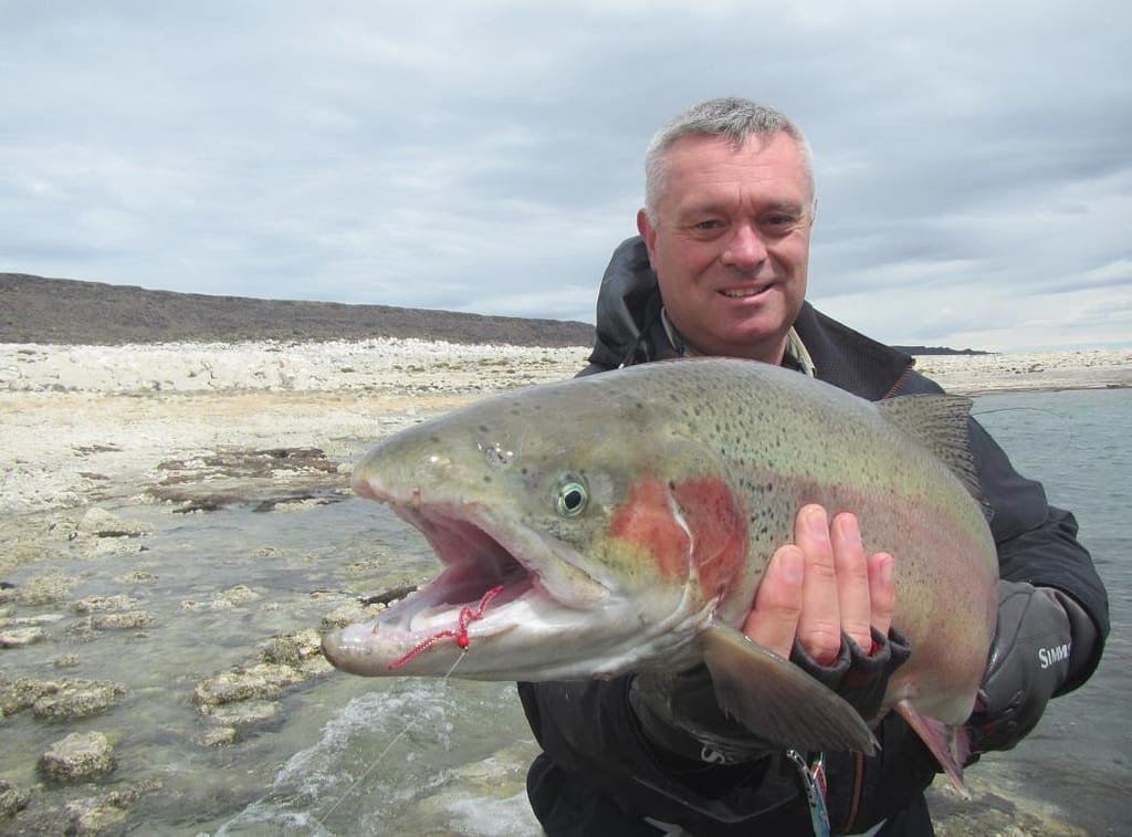 Lago Strobel, or Jurassic Lake Rainbow Trout